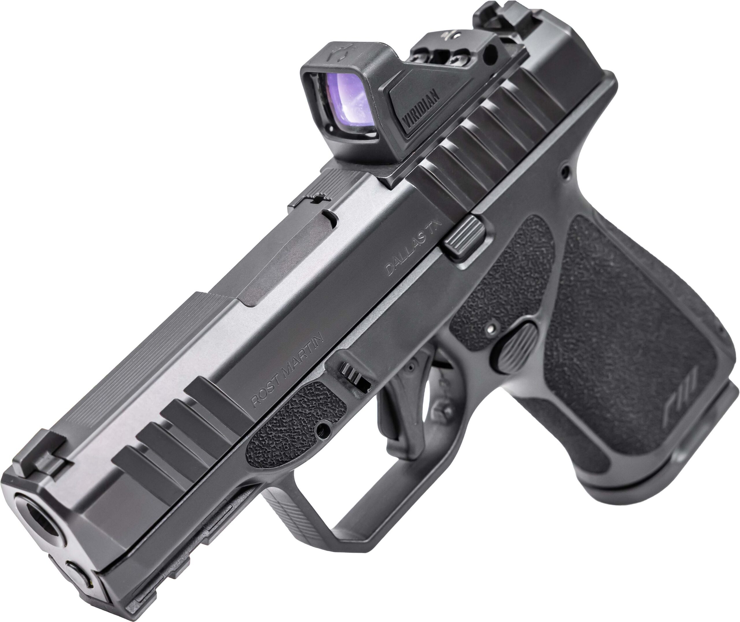 Rost Martin RM1S 9mm Striker-Fired Pistol 10+1 Black 3.6" CA Compliant Bundle - Image 2