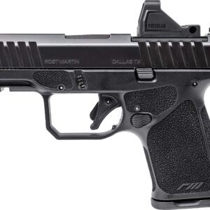 Rost Martin RM1S 9mm Striker-Fired Pistol 10+1 Black 3.6" CA Compliant Bundle