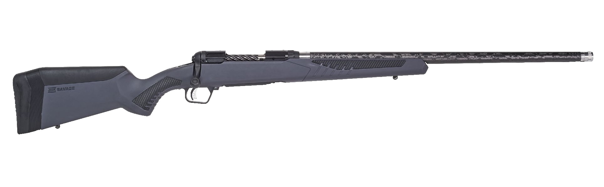 Savage Arms 110 Ultralite bolt-action rifle in 6.5 Creedmoor with 22-inch carbon-wrapped black barrel