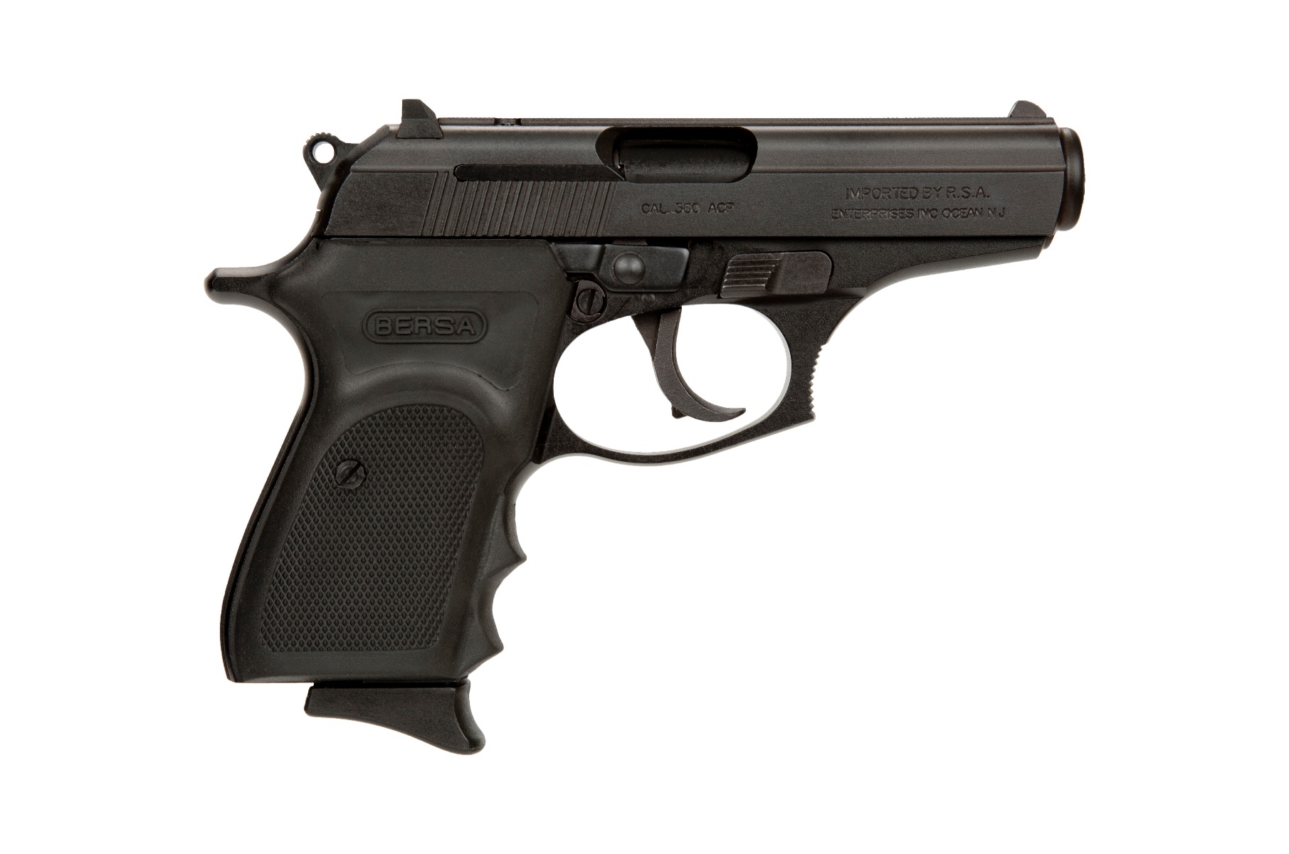Bersa Thunder .380 ACP Semi-Auto Pistol, Matte Black, 8+1 Capacity
