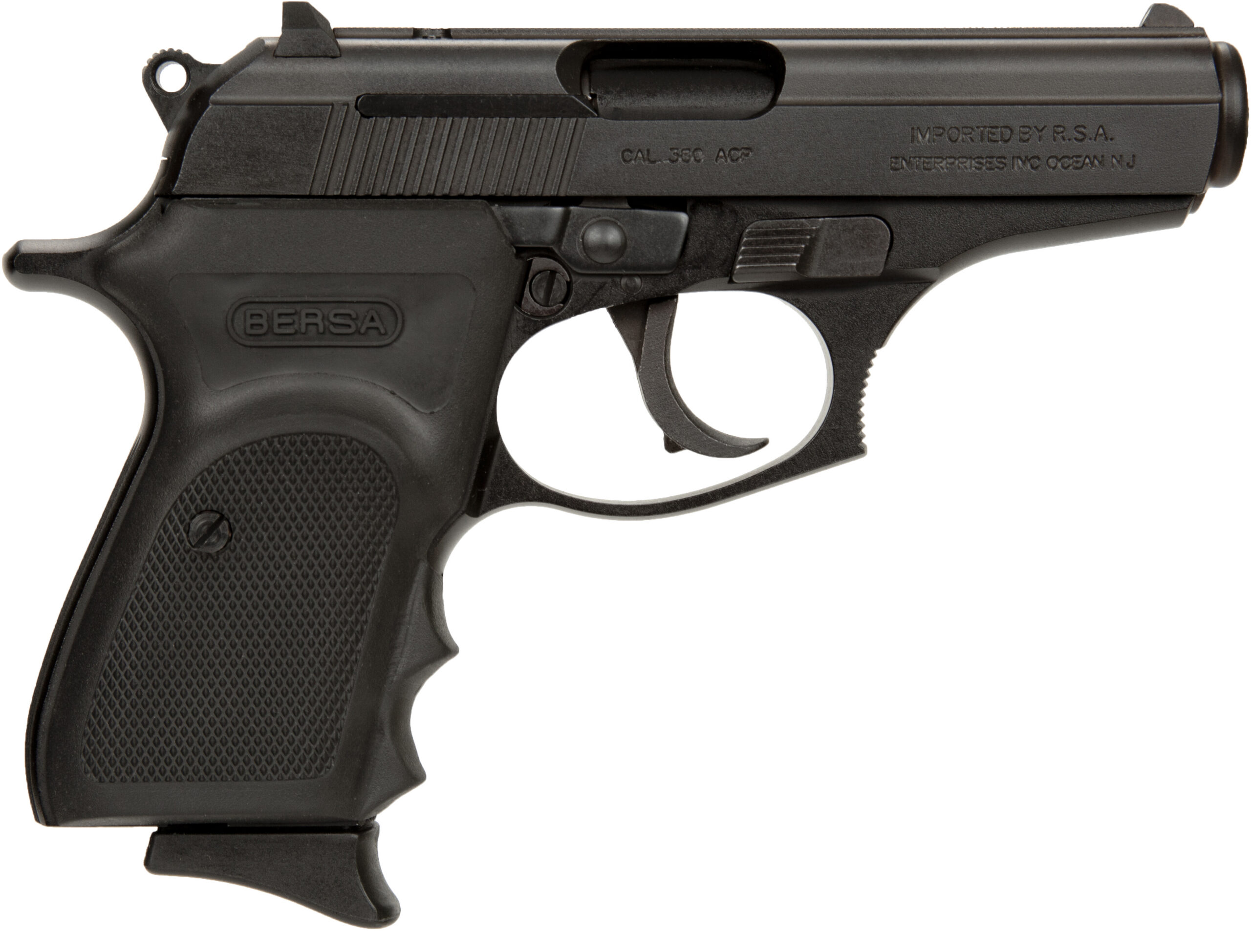 Bersa Thunder .380 ACP Semi-Auto Pistol, Matte Black, 8+1 Capacity - Image 2