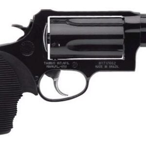 Taurus Judge Public Defender revolver in matte black with 2.5-inch barrel chambered in .410 Bore and .45 Colt