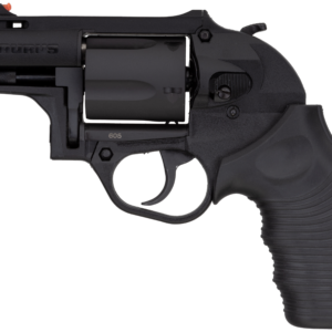 Taurus 605 Polymer .357 Magnum revolver with 2-inch barrel and black finish, right-side view