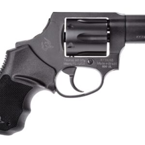 Taurus 856CH .38 Special matte black revolver with 2-inch barrel and concealed hammer, left side view