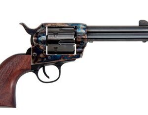 Traditions 1873 single action revolver in .357 Magnum with 4.75-inch barrel, case-colored hardened frame, and wood grips