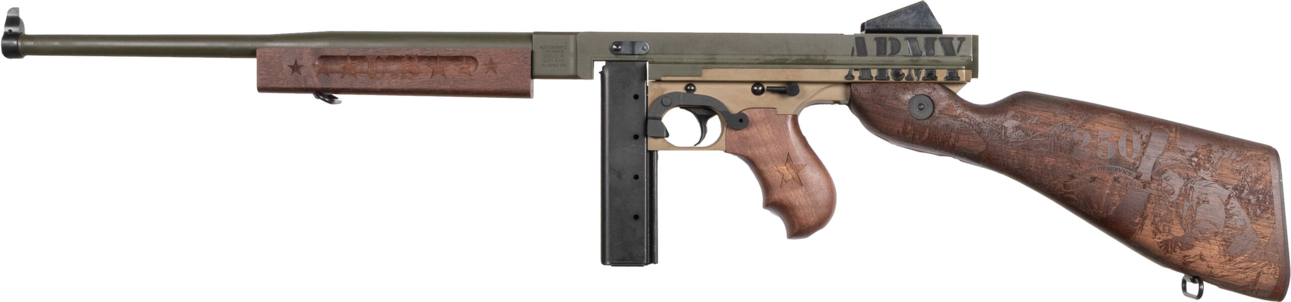 THOMPSON M-1 45ACP CARBINE 45 - ACP ARMY 250TH ANNIVERSARY