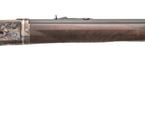 Taylor's & Company 1886 lever-action rifle in .45-70 Government with 26-inch blued barrel and wood stock, right-side profile view