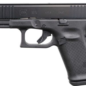 Glock G19 Gen 5 9mm Semi-Auto Pistol 10+1 4.02" Fixed Sights Black