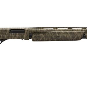 Winchester SXP pump-action shotgun in 20 gauge with 26-inch barrel and Mossy Oak Break-Up Country camo finish