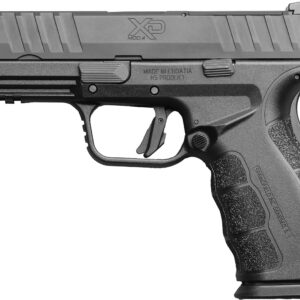 Springfield Armory XD Mod.4 9mm semi-auto pistol in matte black with 4-inch barrel and optic-ready slide