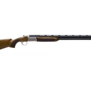 EAA Corp AKKAR 826 Field over/under shotgun in .410 bore with 26-inch blued barrel and wood stock