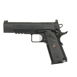 Springfield Armory 1911 9mm 10-8 Master Class 5-inch semi-automatic pistol, left-side profile