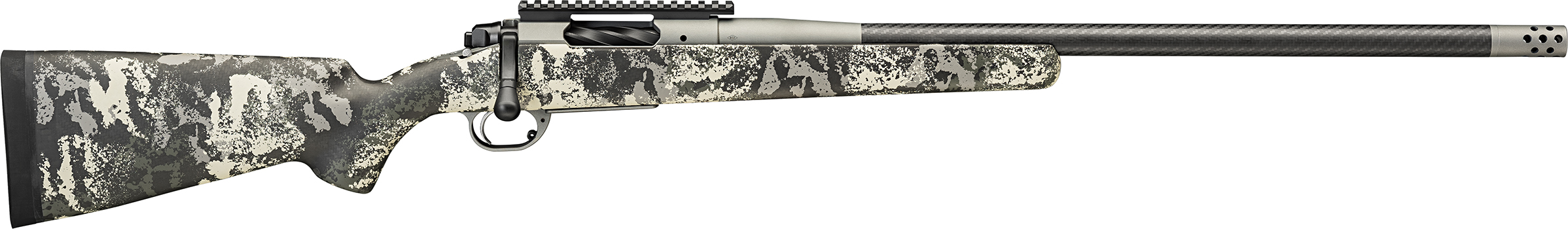 Springfield Armory Boundary Rogue bolt-action rifle in 7mm Remington Magnum with 24-inch barrel and carbon fiber stock