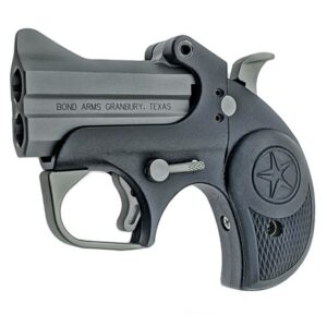Bond Arms Backup BU45ACP .45 ACP break-action derringer with 2.5-inch barrel in stainless and black finish