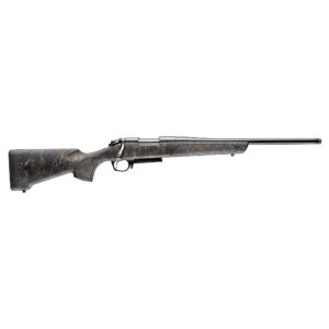Bergara B-14 STOKE bolt action rifle in .223 Rem with 16.5-inch threaded barrel and black synthetic stock