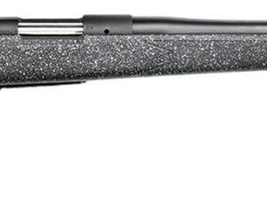 Bergara B-14 Ridge bolt-action rifle in 7mm PRC with 22-inch threaded barrel and black speckled gray stock