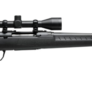 Savage Arms Axis XP Compact Gen II .350 Legend bolt-action youth rifle with 18-inch barrel in black synthetic stock