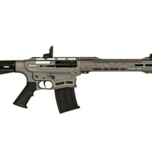 Legacy Sports International Citadel BOSS-25 12 gauge semi-automatic shotgun in tungsten gray with 18.75-inch barrel and flip-up sights