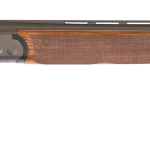 Rizzini BR110 Sporter 12 gauge over/under shotgun with 32-inch barrel and adjustable wood stock, left side view