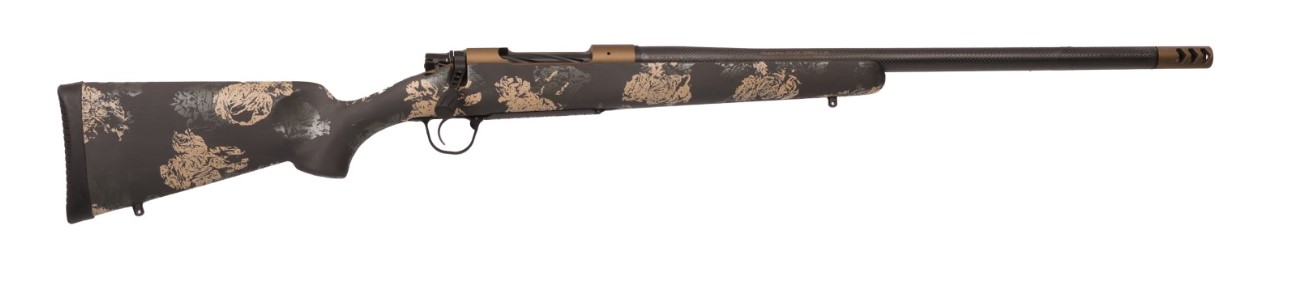 Christensen Arms Ridgeline FFT bolt-action rifle in 7MM PRC with 22-inch barrel and bronze finish