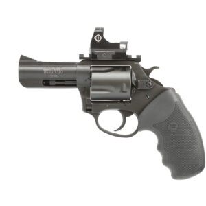 Charter Arms Mag Pug .357 Magnum revolver with 3-inch barrel and black passivate finish, right side view
