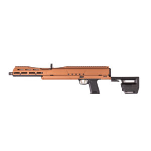 Trailblazer Firearms Pivot 9mm semi-auto rifle with copper finish and 16-inch barrel