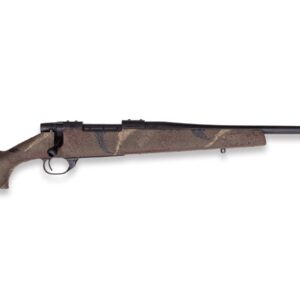 Weatherby Vanguard Camilla Terrain bolt-action rifle in 6.5 Creedmoor with 20-inch barrel and muzzle brake