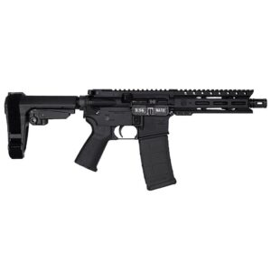 Diamondback Firearms DB-15 AR pistol in black with 7-inch barrel and SBA3 pistol brace, chambered in 5.56 NATO