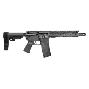 Diamondback Firearms DB-15 AR pistol in .300 AAC Blackout with 10-inch barrel and SBA3 pistol brace, black finish
