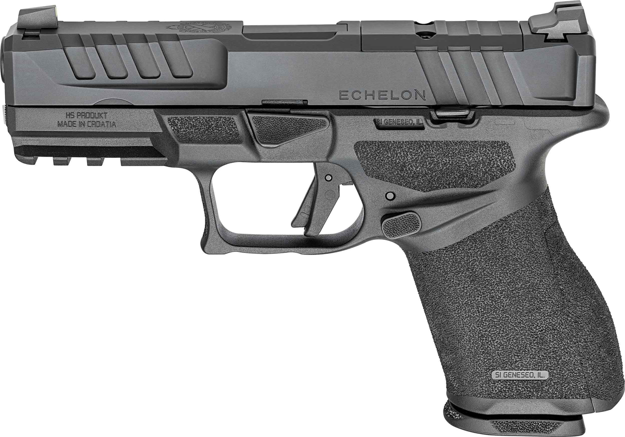 SPRINGFIELD ECHELON 9MM 4" - COMPACT 15RD BLACK W/U-NOTCH