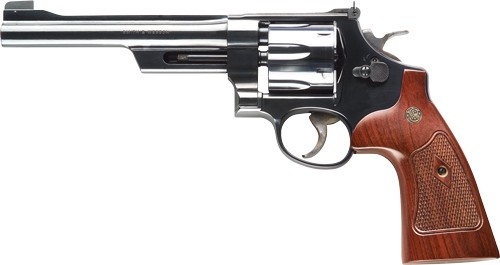 Smith & Wesson Model 27 Classic .357 Magnum Revolver – 6.5" Blued Barrel, Checkered Walnut Grips - Image 2