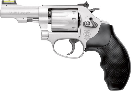 Smith & Wesson 317 AirLite .22 LR 3-Inch Revolver – 8-Shot, HI-VIZ Fiber Optic, Matte Stainless - Image 2