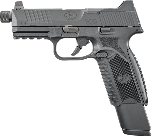 FN 509 TACTICAL 9MM LUGER - 1-17RD 1-24RD NS BLACK - Image 3