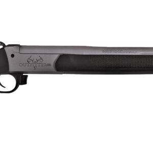 Traditions Outfitter G3 single-shot takedown rifle in .350 Legend with 22-inch stainless barrel and grey synthetic stock