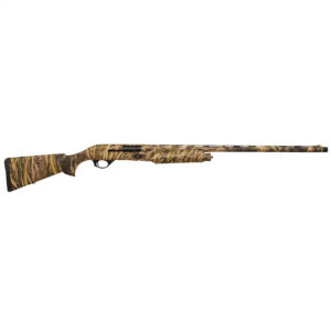 GForce Arms GF One 12 gauge semi-automatic shotgun with 28-inch barrel in Mossy Oak camouflage finish and HIVIZ fixed sights