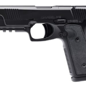 Daniel Defense DDH9 Compact 9mm striker-fired pistol with optic-ready slide and fiber optic sights in black finish
