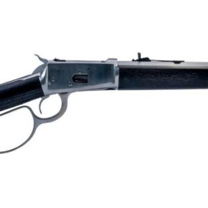 Heritage Manufacturing R92 Ranch Hand .357 Magnum stainless lever-action pistol with 12-inch barrel and adjustable buckhorn rear sight