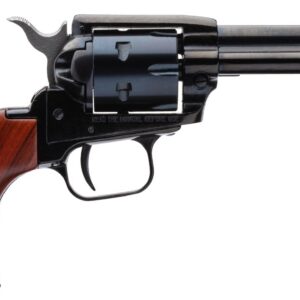 Heritage Manufacturing Rough Rider .22 LR/.22 Mag single-action revolver with 3.5-inch blued barrel and Bird Head wood grip