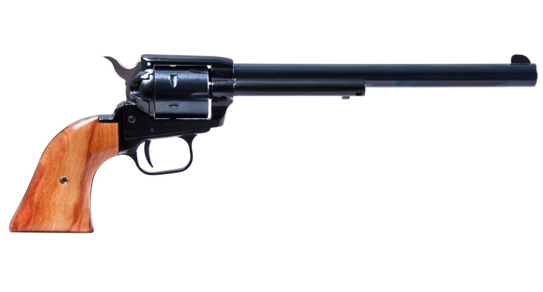 Heritage Manufacturing Rough Rider RR22MB9 single-action revolver with 9-inch blued barrel chambered in .22 Magnum