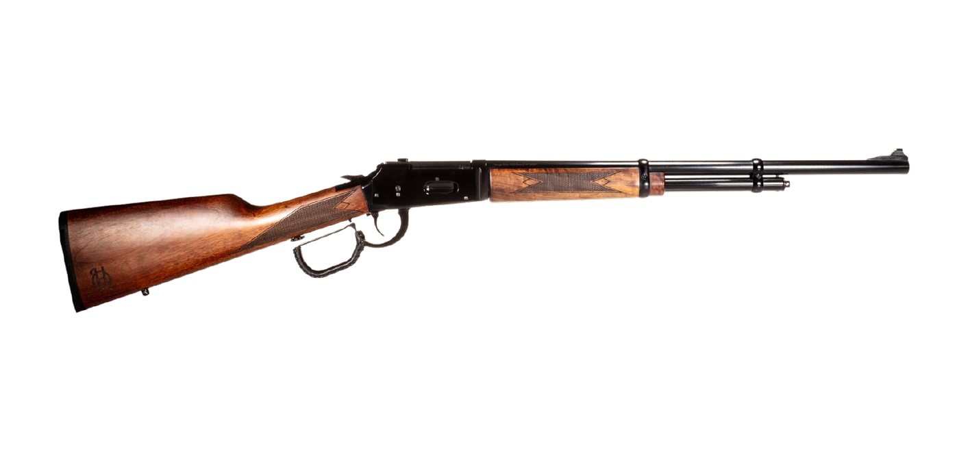 Heritage Manufacturing Range Side .410 bore lever action shotgun with 20-inch barrel and black and wood finish