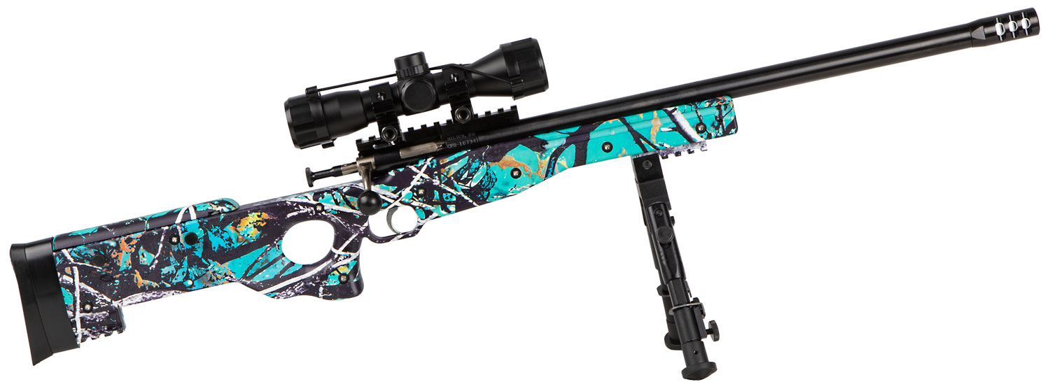 Keystone Sporting Arms Crickett CPR .22 LR Serenity Package single shot bolt action rifle, model KSA2149
