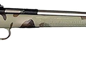 Keystone Sporting Arms Crickett KSA2171 .22 LR single shot youth rifle with camo stock and stainless barrel