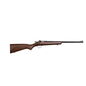 Keystone Sporting Arms Crickett KSA2338 youth bolt action rifle in .22 Magnum with blued finish and wood stock