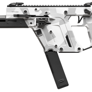 KRISS USA Vector CRB G3 9mm 16-inch semi-automatic carbine in Arctic Delta finish with flip-up sights and 40-round magazine