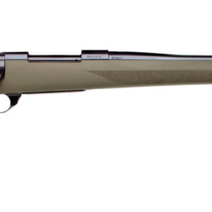 Howa M1500 Hogue bolt-action rifle in .30-06 Springfield with 22-inch threaded barrel and green Hogue overmolded stock