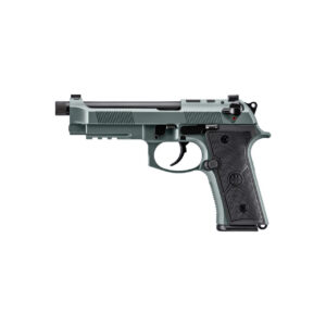 Beretta M9A4 Lunar 9mm semi-auto pistol with 5.1-inch threaded barrel, optic-ready slide, and tritium night sights