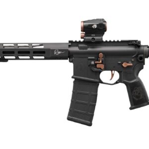 SIG SAUER M400 ROSE semi-automatic AR rifle in black with 16-inch barrel chambered in 5.56 NATO