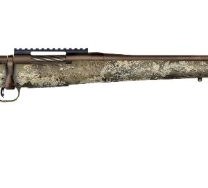 Mossberg Patriot Predator 6.5 PRC bolt-action rifle with 24-inch barrel in camo finish, right-side view