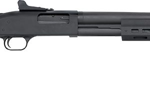 Mossberg 590 Tactical 12 gauge pump action shotgun with 20-inch matte blued barrel and M-LOK forend