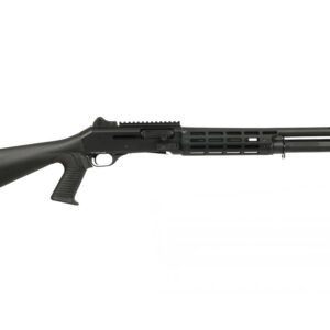 Military Armament Corp MAC 1014 Agency Tradesman 12 gauge semi-automatic shotgun with 18.5 inch barrel and ghost ring sights in black finish